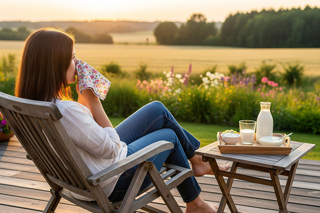 Les produits laitiers et les allergies