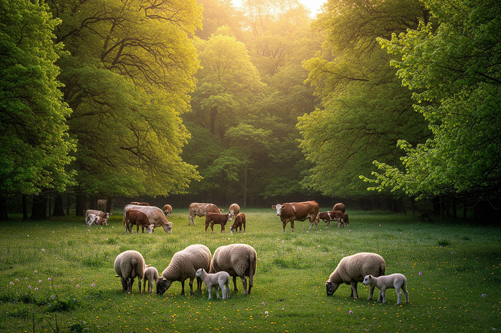 Les ruminants – Bœuf, Mouton, Chèvre Les ruminants - Boeuf, Mouton, Chèvre