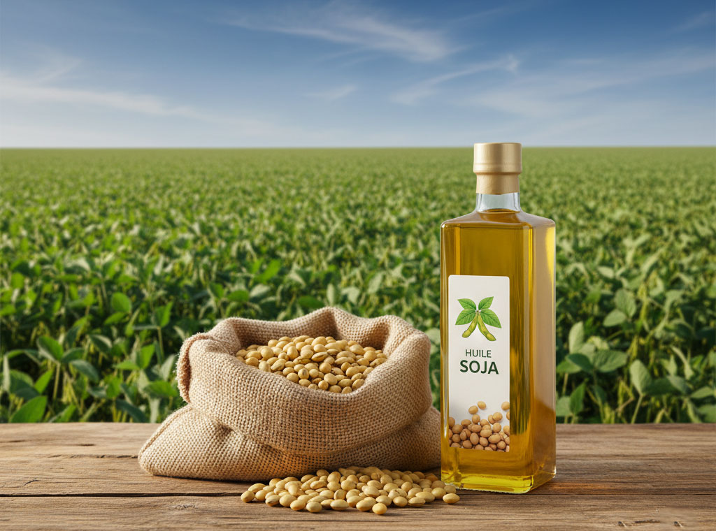 Les huiles de légumineuses - Soja & Arachide